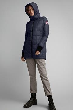 Chamarras Canada Goose Mujer Outlet - Ellison Chaqueta De Plumas Azul Marino PM0452371